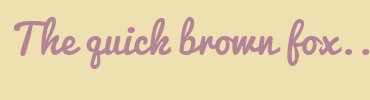 Image with Font Color B48395 and Background Color EEE0B1